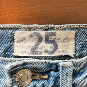 Free People - We The Free size 25 jeans